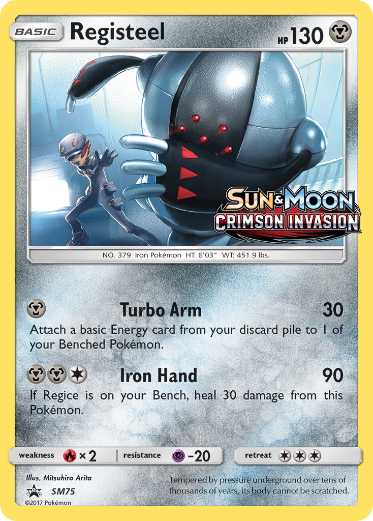 Registeel (SM75) [Sun & Moon: Black Star Promos] | GnG Games