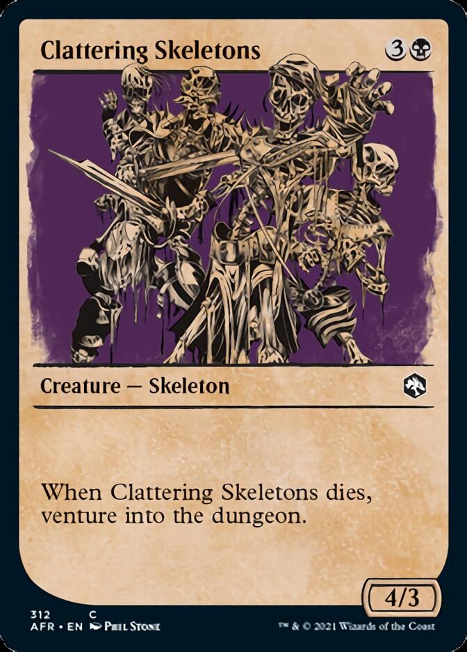 Clattering Skeletons (Showcase) [Dungeons & Dragons: Adventures in the Forgotten Realms] | GnG Games