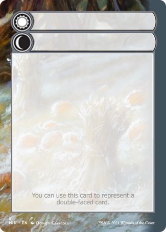 Helper Card (6/9) [Innistrad: Midnight Hunt Tokens] | GnG Games
