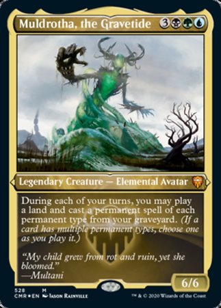Muldrotha, the Gravetide (Foil Etched) [Commander Legends] | GnG Games