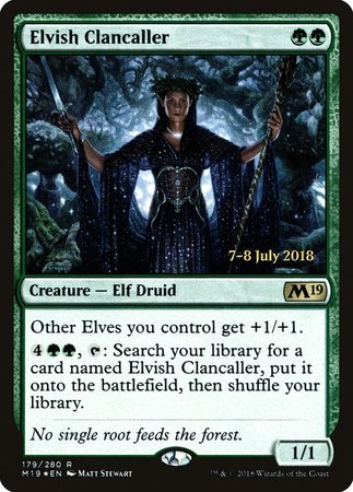 Elvish Clancaller [Core Set 2019 Promos] | GnG Games