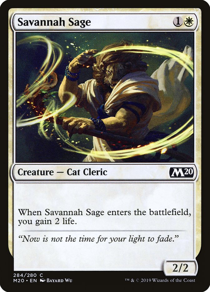 Savannah Sage [Core Set 2020] | GnG Games