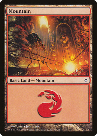 Mountain (173) [New Phyrexia] | GnG Games