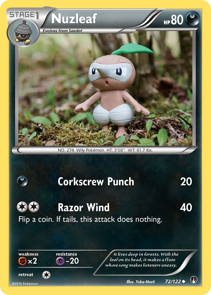 Nuzleaf (72/122) [XY: BREAKpoint] | GnG Games