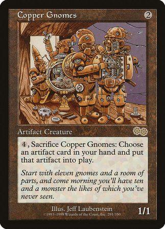 Copper Gnomes [Urza's Saga] | GnG Games