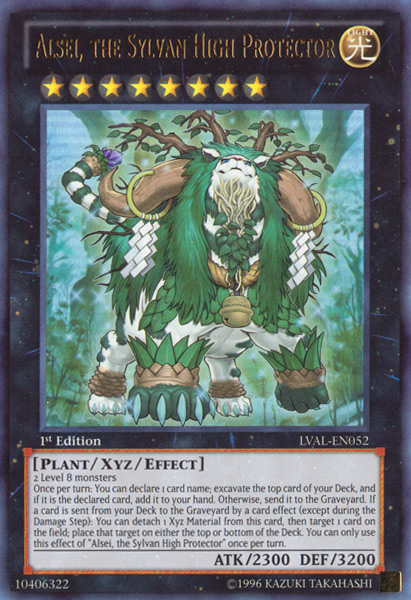 Alsei, the Sylvan High Protector [LVAL-EN052] Ultra Rare | GnG Games