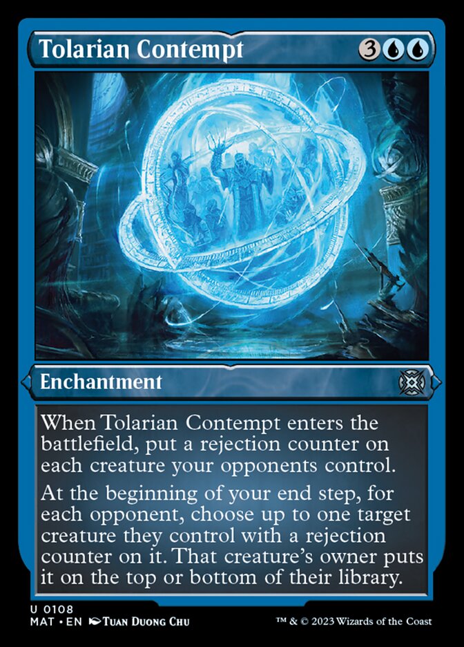 Tolarian Contempt (Foil Etched) [March of the Machine: The Aftermath] | GnG Games