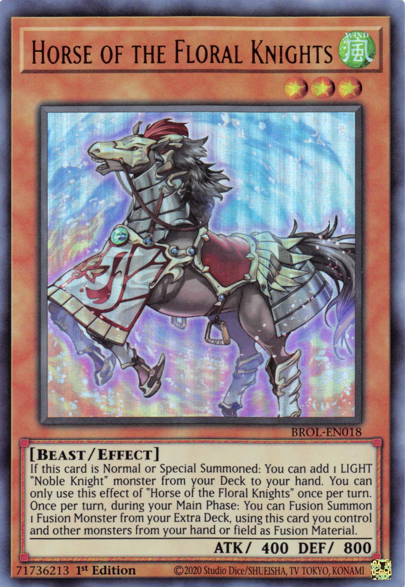 Horse of the Floral Knights [BROL-EN018] Ultra Rare | GnG Games