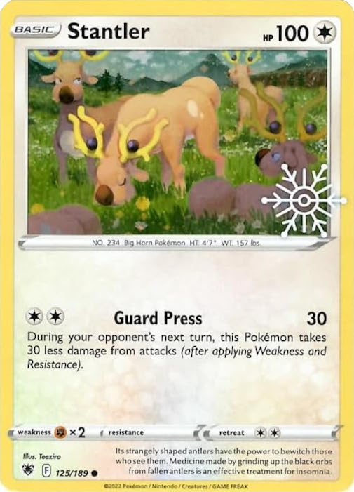 Stantler (125/189) (Holiday Calendar) [Sword & Shield: Astral Radiance] | GnG Games