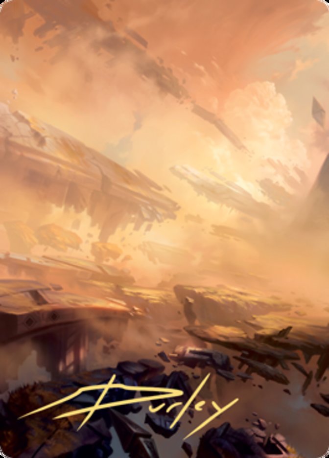 Plains 1 Art Card (Gold-Stamped Signature) [Zendikar Rising Art Series] | GnG Games