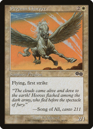 Pegasus Charger [Urza's Saga] | GnG Games