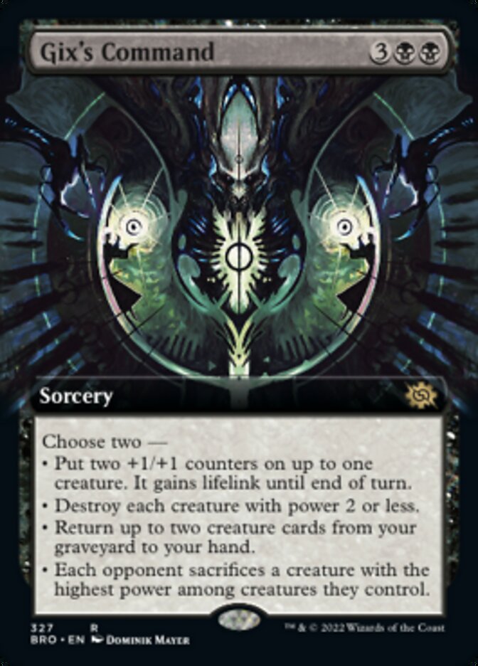 Gix's Command (Extended Art) [The Brothers' War] | GnG Games