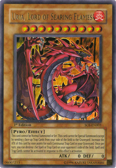 Uria, Lord of Searing Flames [SOI-EN001] Ultra Rare | GnG Games
