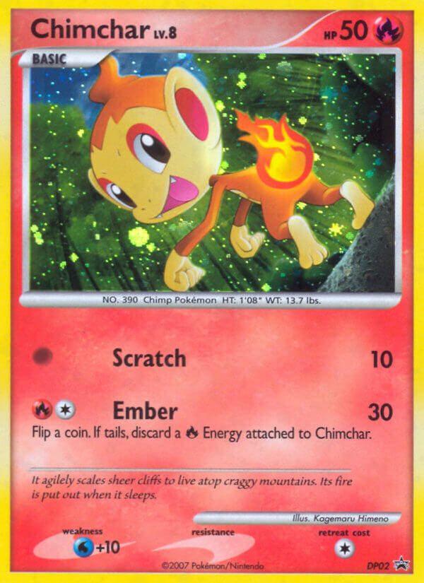 Chimchar (DP02) [Diamond & Pearl: Black Star Promos] | GnG Games