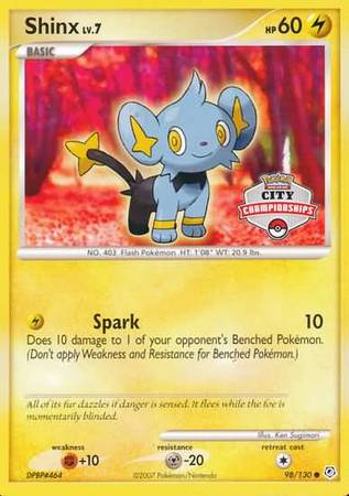 Shinx (98/130) (City Championships Promo) [Nintendo: Black Star Promos] | GnG Games