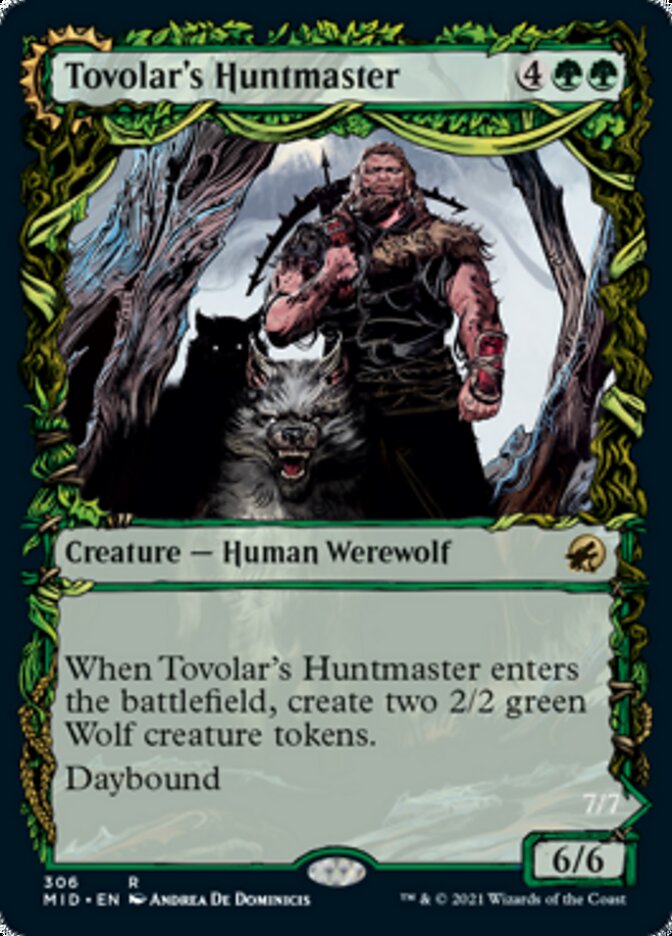 Tovolar's Huntmaster // Tovolar's Packleader (Showcase Equinox) [Innistrad: Midnight Hunt] | GnG Games