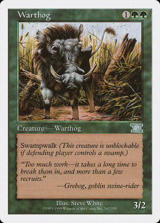 Warthog [Classic Sixth Edition] | GnG Games