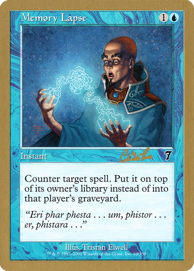 Memory Lapse (Carlos Romao) [World Championship Decks 2002] | GnG Games