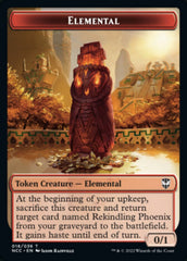 Elemental (018) // Copy Double-sided Token [Streets of New Capenna Commander Tokens] | GnG Games