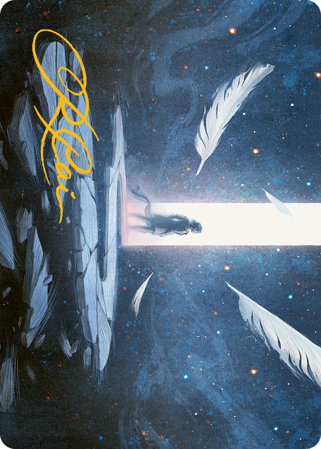 Moment of Truth Art Card (Gold-Stamped Signature) [March of the Machine Art Series] | GnG Games