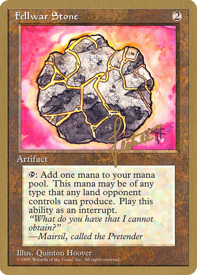 Fellwar Stone (Bertrand Lestree) [Pro Tour Collector Set] | GnG Games