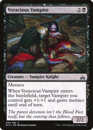 Voracious Vampire [Rivals of Ixalan] | GnG Games