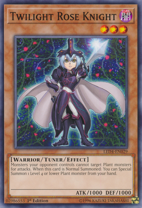 Twilight Rose Knight [LED4-EN029] Common | GnG Games