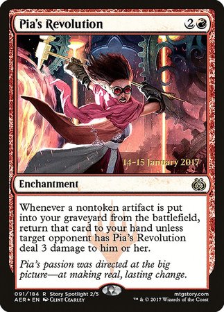 Pia's Revolution [Aether Revolt Promos] | GnG Games