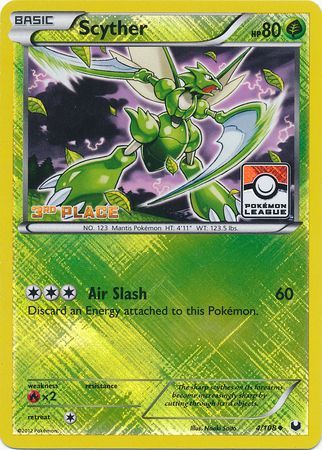 Scyther (4/108) (League Promo 3rd Place) [Black & White: Dark Explorers] | GnG Games