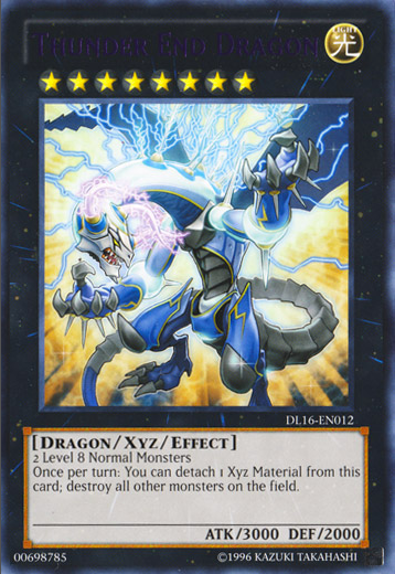 Thunder End Dragon (Purple) [DL16-EN012] Rare | GnG Games