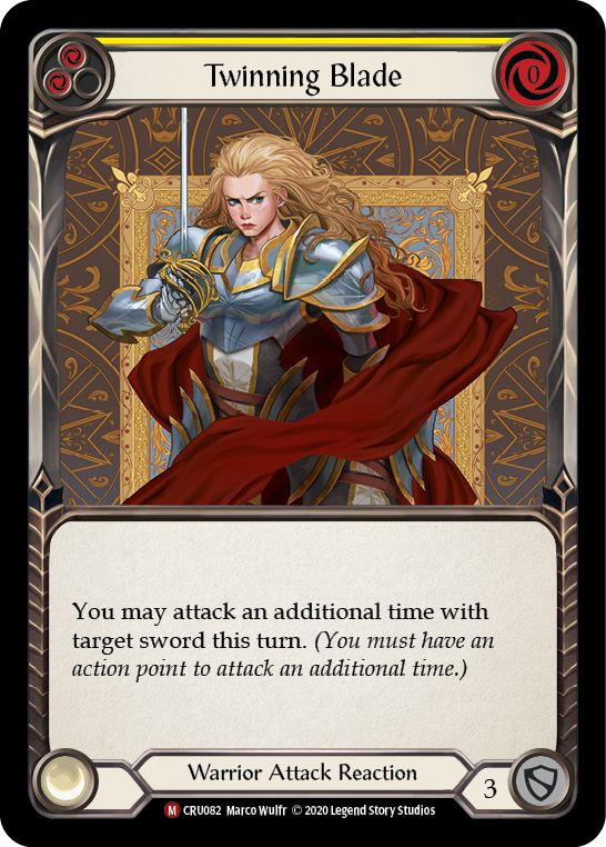 Twinning Blade [CRU082] 1st Edition Normal | GnG Games