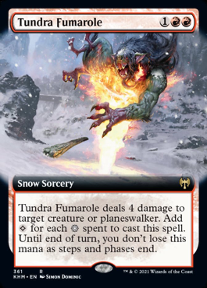 Tundra Fumarole (Extended Art) [Kaldheim] | GnG Games