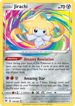 Jirachi (119/185) [Sword & Shield: Vivid Voltage] | GnG Games