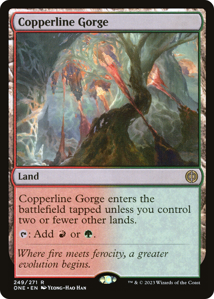 Copperline Gorge [Phyrexia: All Will Be One] | GnG Games