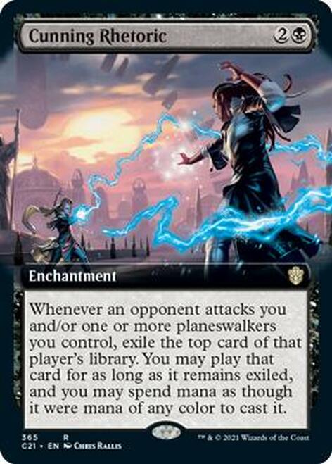 Cunning Rhetoric (Extended) [Commander 2021] | GnG Games