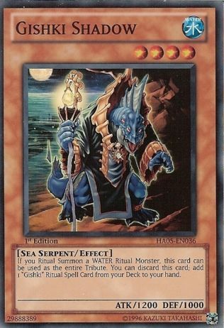 Gishki Shadow [HA05-EN036] Super Rare | GnG Games