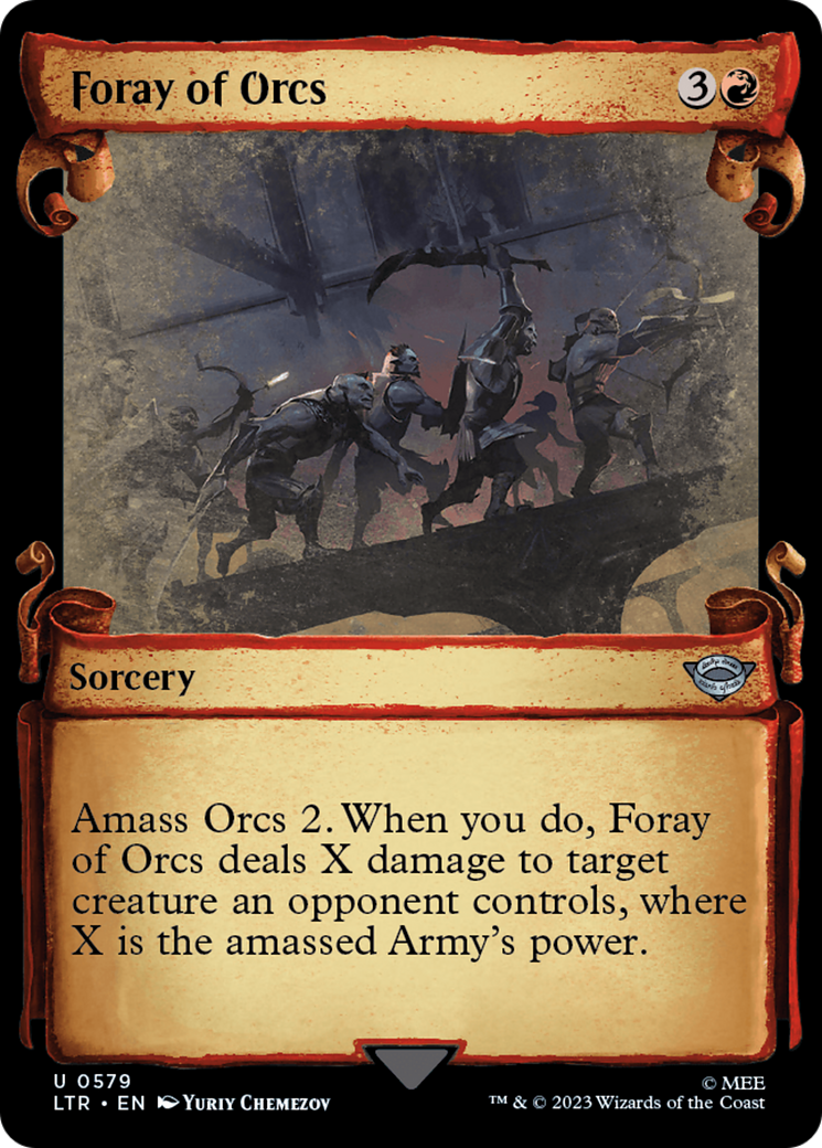 Foray of Orcs [The Lord of the Rings: Tales of Middle-Earth Showcase Scrolls] | GnG Games