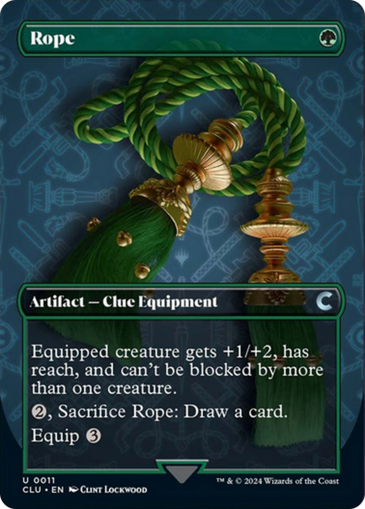 Rope (Borderless) [Ravnica: Clue Edition] | GnG Games
