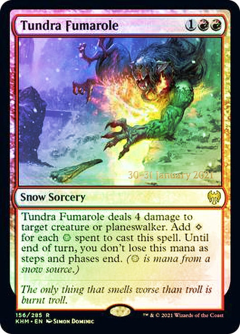 Tundra Fumarole  [Kaldheim Prerelease Promos] | GnG Games