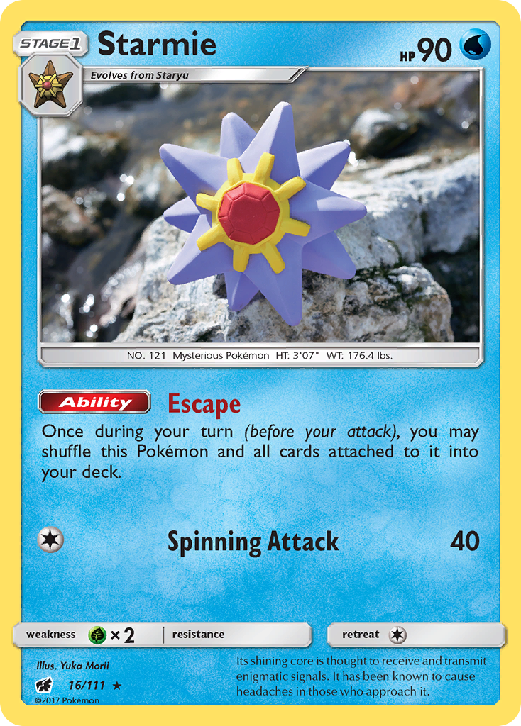 Starmie (16/111) [Sun & Moon: Crimson Invasion] | GnG Games