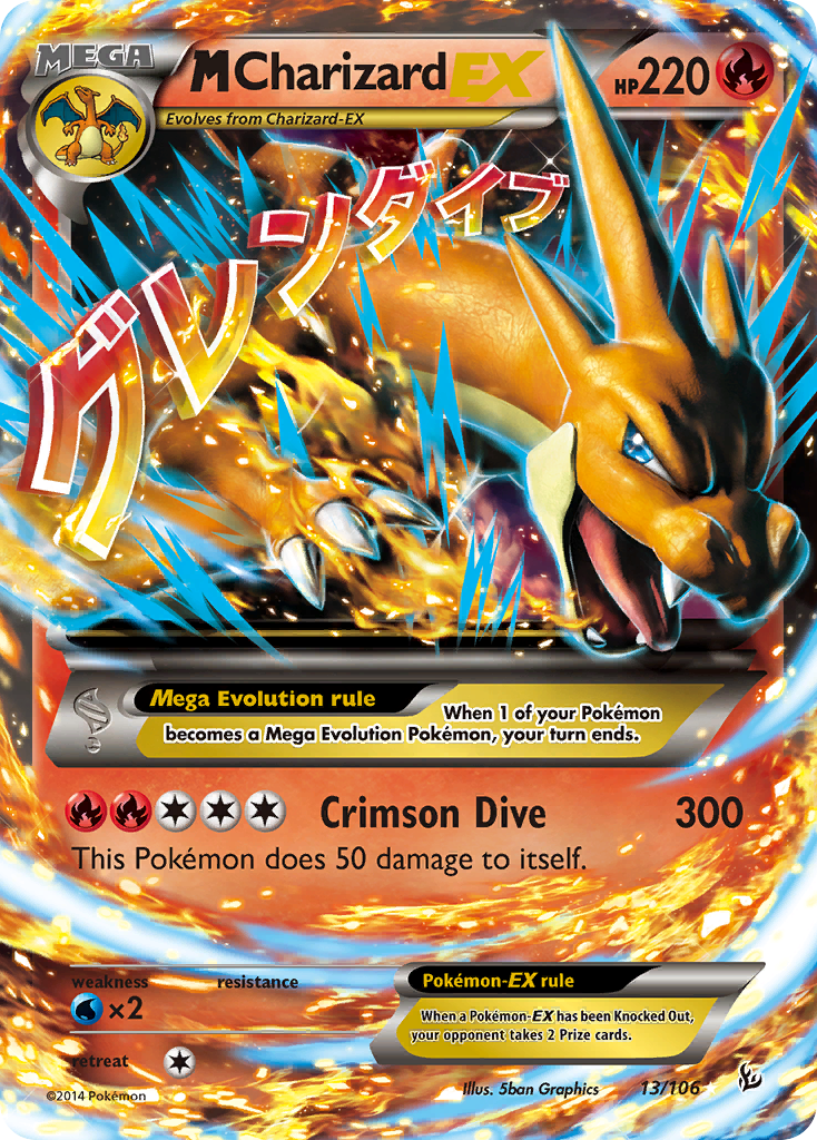 M Charizard EX (13/106) [XY: Flashfire] | GnG Games