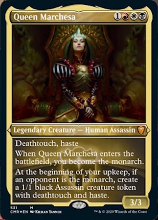 Queen Marchesa (Foil Etched) [Commander Legends] | GnG Games