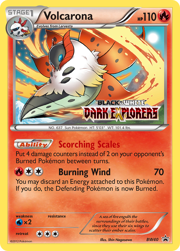 Volcarona (BW40) [Black & White: Black Star Promos] | GnG Games