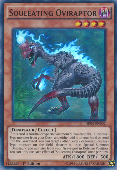 Souleating Oviraptor [SR04-EN002] Super Rare | GnG Games