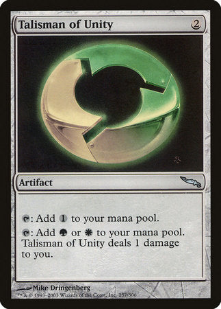 Talisman of Unity [Mirrodin] | GnG Games