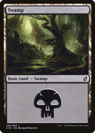 Swamp (296) [Commander 2019] | GnG Games