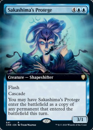Sakashima's Protege (Extended Art) [Commander Legends] | GnG Games