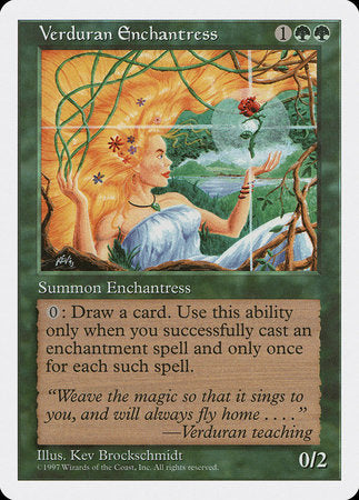 Verduran Enchantress [Fifth Edition] | GnG Games