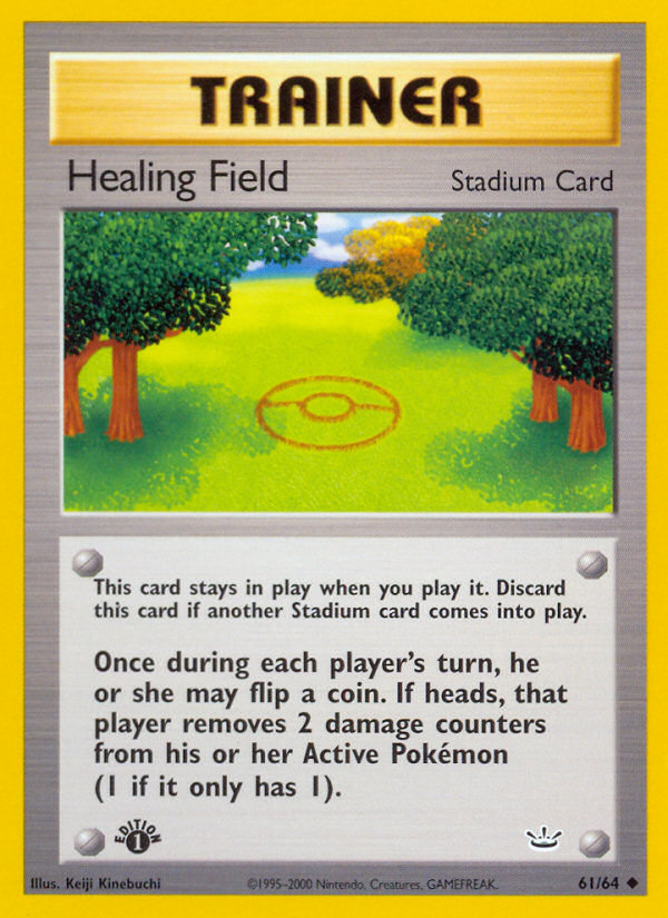 Healing Field (61/64) [Neo Revelation 1st Edition] | GnG Games