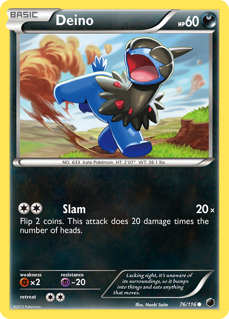 Deino (76/116) [Black & White: Plasma Freeze] | GnG Games